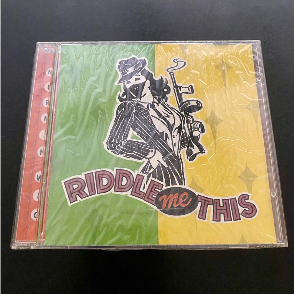 New Sealed 1995 Merkin Wig "Riddle Me This" CD, Denton Texas Local Undergound